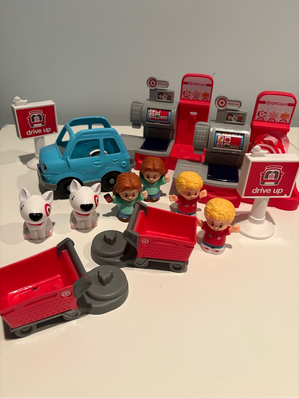 Two Sets of Little People Target Run Playset 🎯